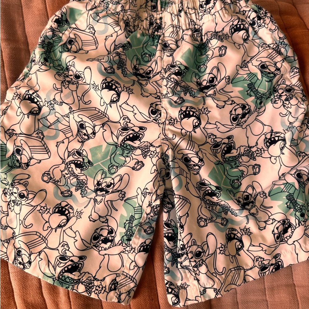 Disney Stitch Swim Trunks
